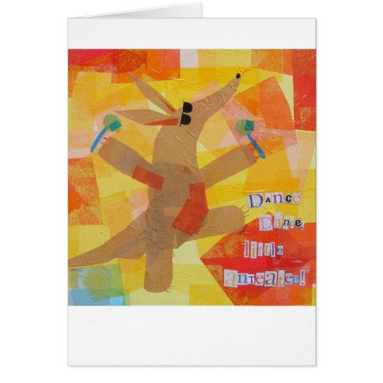 Dance Dance Little Anteater Card