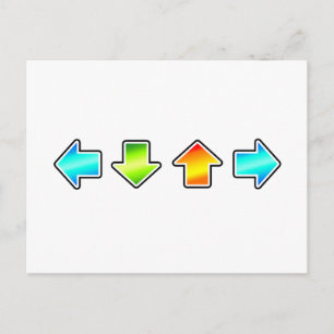 Dance Dance Revolution Postcard