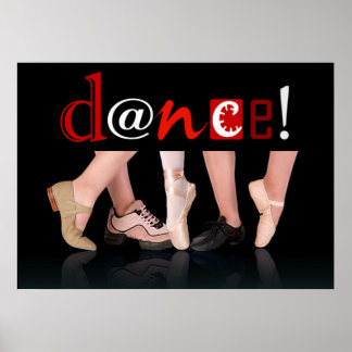 Dance! - Dance Shoes Poster