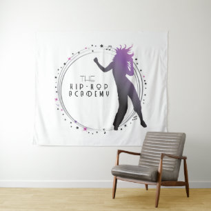 Dance Dancer Academy Show Trade Show Backdrop Tapestry