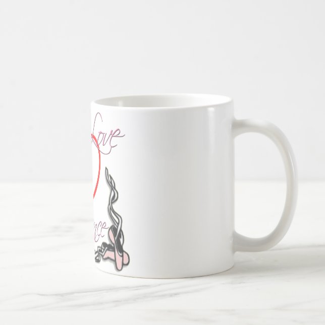 Dance Dancer Dancing Design Coffee Mug (Right)