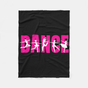 Dance - Dancer Dancing Lover  Fleece Blanket