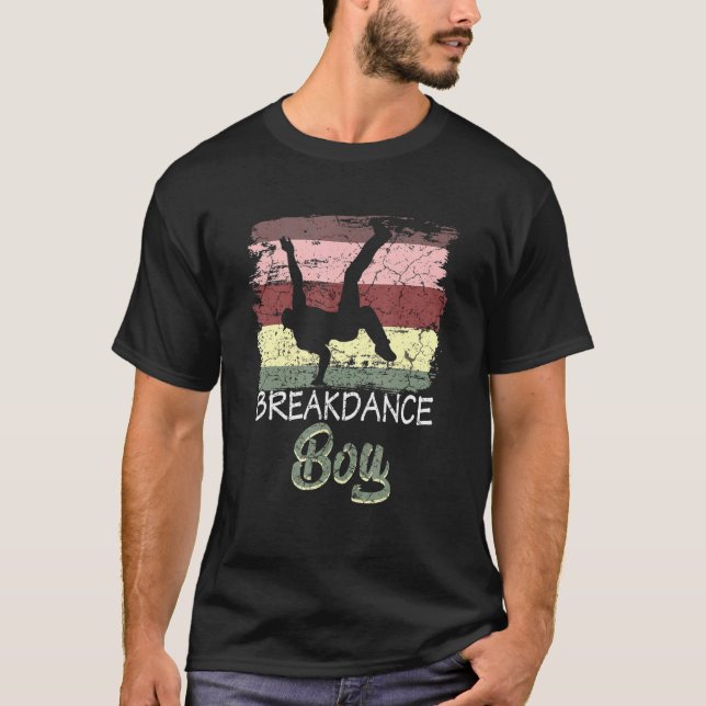 Dance Dancing Breakdance Boy 12 T-Shirt (Front)