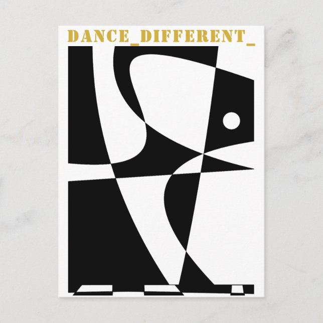 DANCE_DIFFERENT_ HOLIDAY POSTCARD (Front)
