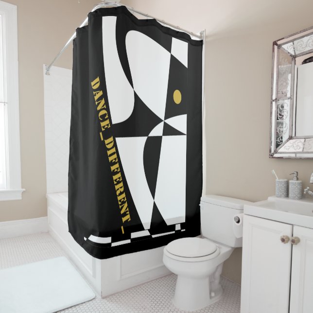 DANCE_DIFFERENT_ SHOWER CURTAIN (In Situ)
