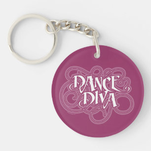 Dance Diva Key Ring