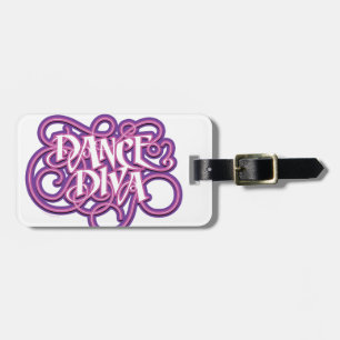 Dance Diva Luggage Tag