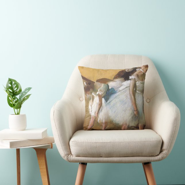 Dance Examination by Edgar Degas, Vintage Ballet Cushion (Chair)