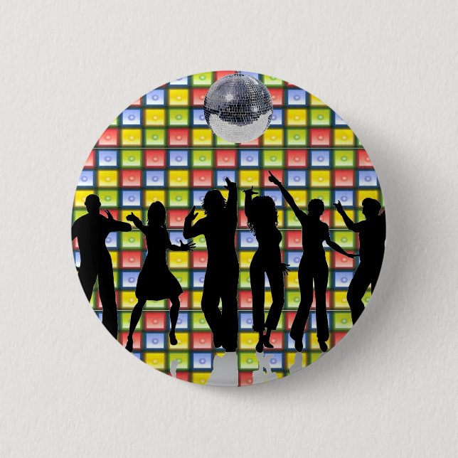 Dance Fever 6 Cm Round Badge (Front)
