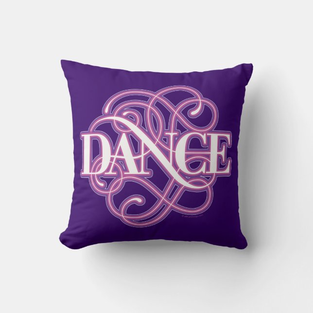 Dance Flourish Cushion (Front)