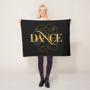 Dance Flourish Fleece Blanket