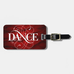 Dance Flourish Luggage Tag