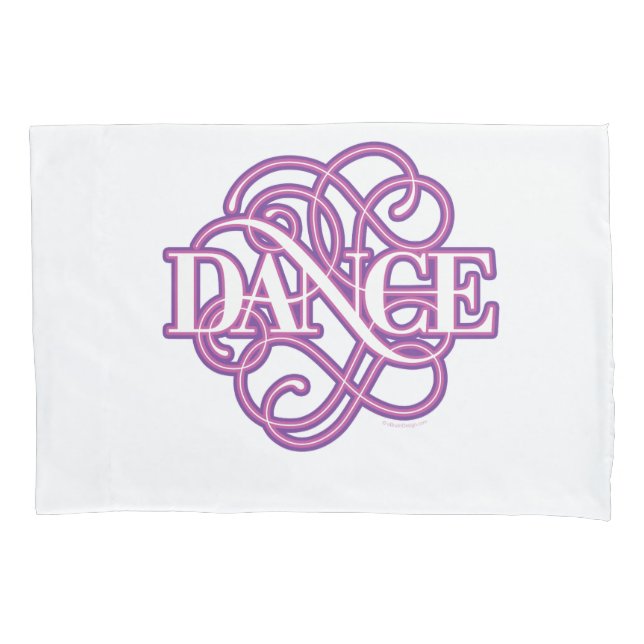 Dance Flourish Pillowcase (Front)
