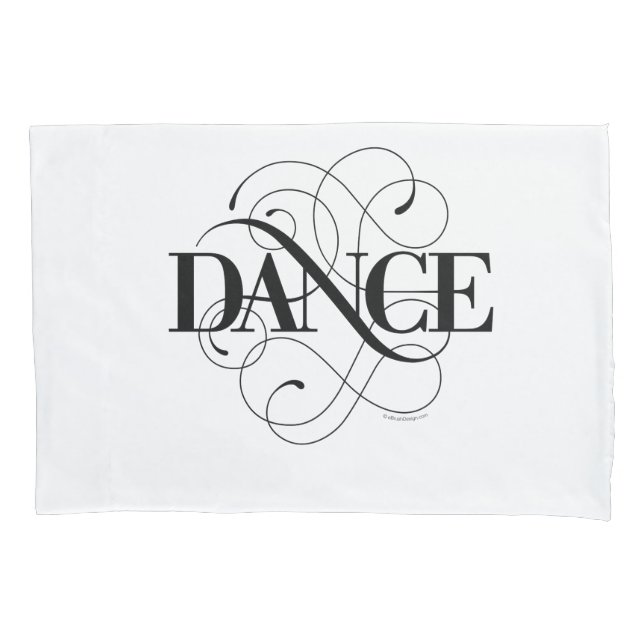 Dance Flourish Pillowcase (Front)