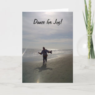 DANCE FOR JOY ON "30th" BIRTHDAY Card