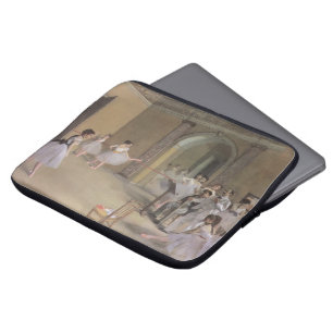 Dance Foyer at the Opera by Edgar Degas Laptop Sleeve