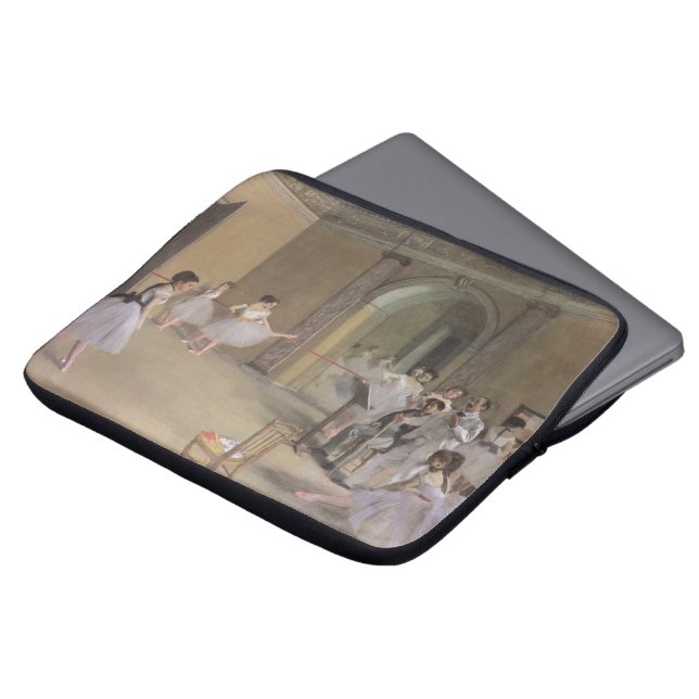 Dance Foyer at the Opera by Edgar Degas Laptop Sleeve (Front Top)
