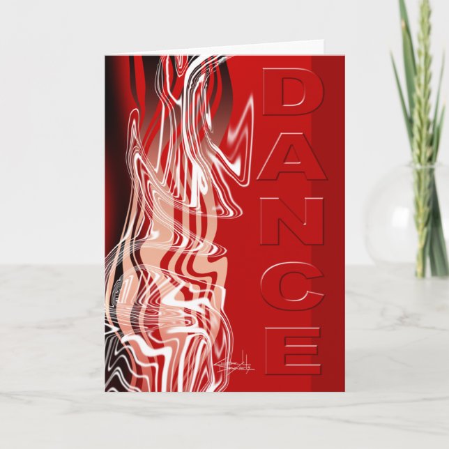 Dance! Greeting Card (Front)