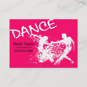 Dance Grunge - Choreographer, Dancer, Instructor Business Card