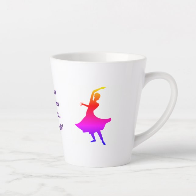 Dance Guru Latte Mug (Right)
