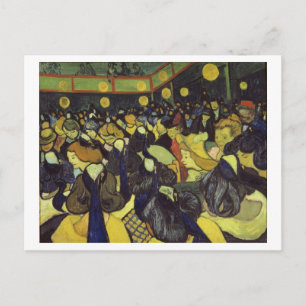 Dance Hall in Arles Van Gogh Fine Art Postcard