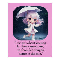 Dance in Rain chibi art