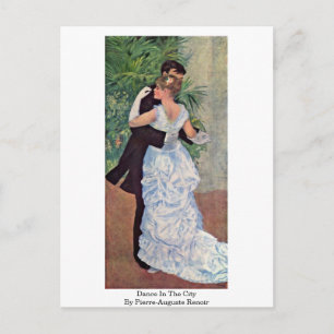 Dance In The City By Pierre-Auguste Renoir Postcard