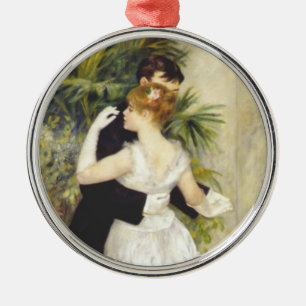 Dance in the City by Renoir Metal Tree Decoration