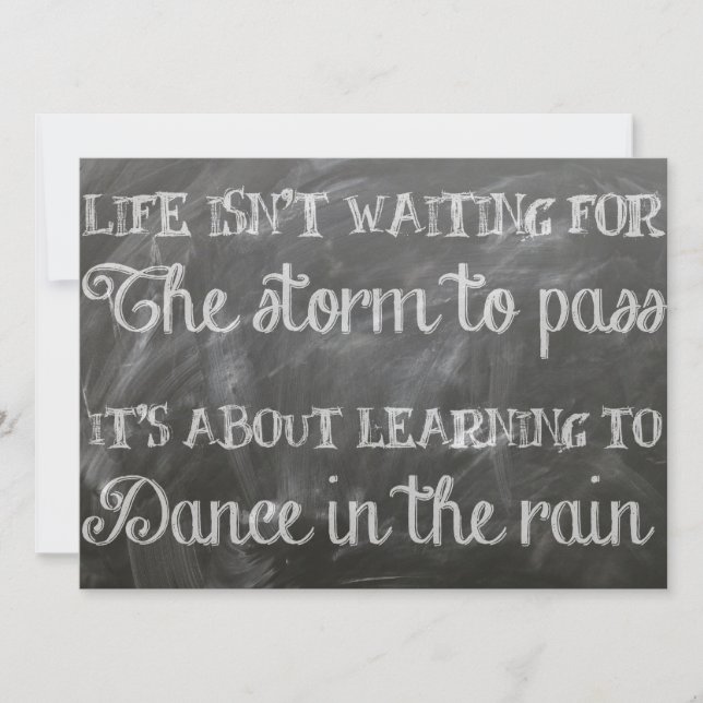 dance in the rain (Front)