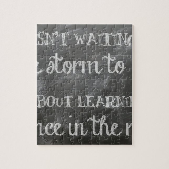 dance in the rain jigsaw puzzle (Vertical)