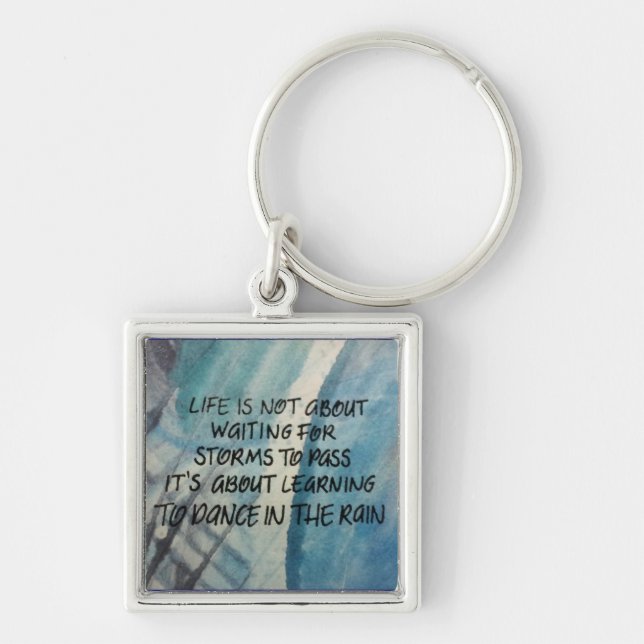 Dance in the Rain Keychain (Front)