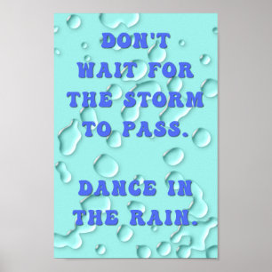 Dance in the Rain Poster