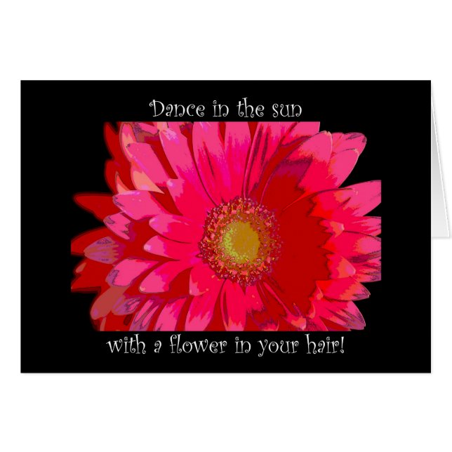 Dance in the Sun Card (Front Horizontal)