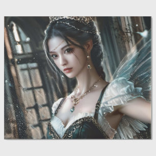 Dance Inspired Fantasy Birthday Gift Wrap Paper