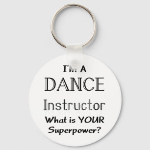 Dance instructor key ring