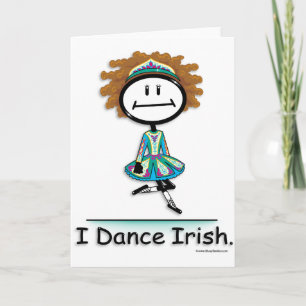 Dance Irish Card