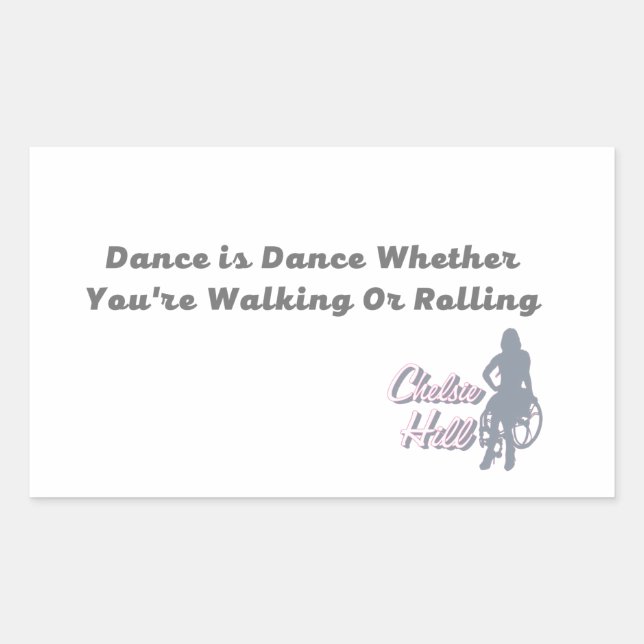 Dance is Dance Rollettes Sticker (Front)