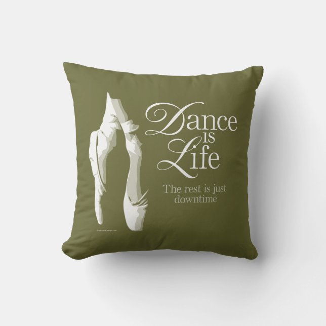 Dance Is Life Cushion (Front)