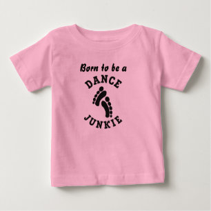 Dance Junkie Toddler Ruffle Tee