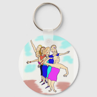 dance keychain