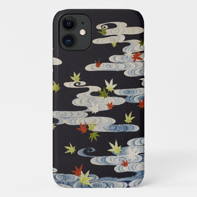 DANCE KIMONO,RUNNING WATER,FALLING LEAVES Floral Case-Mate iPhone Case (Back)