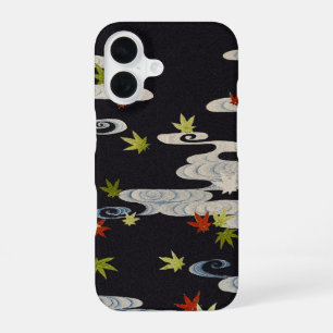 DANCE KIMONO,RUNNING WATER,FALLING LEAVES Floral iPhone 16 Case