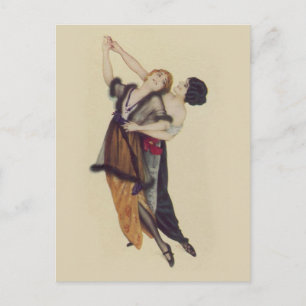 Dance Ladies Postcard