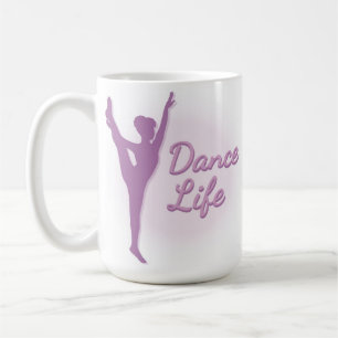 Dance Life Ballerina - Purple - Coffee Mug