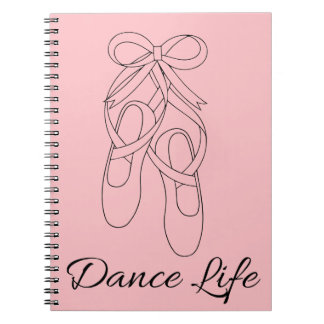 Dance Life Spiral Notebook