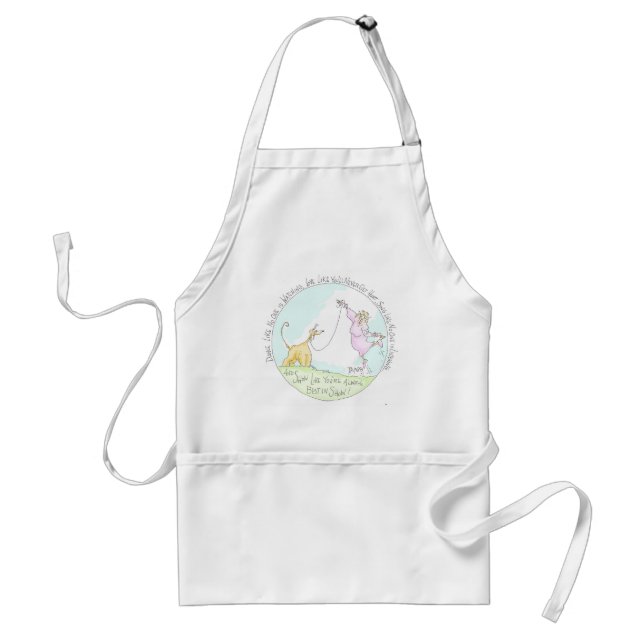 DANCE LIKE NO ONE IS WATCHING - Apron (Front)
