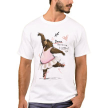 Dance Like No One is Watching Funny Ballet Bear