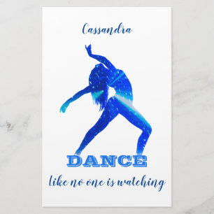Dance - Like no one is watching Stationery