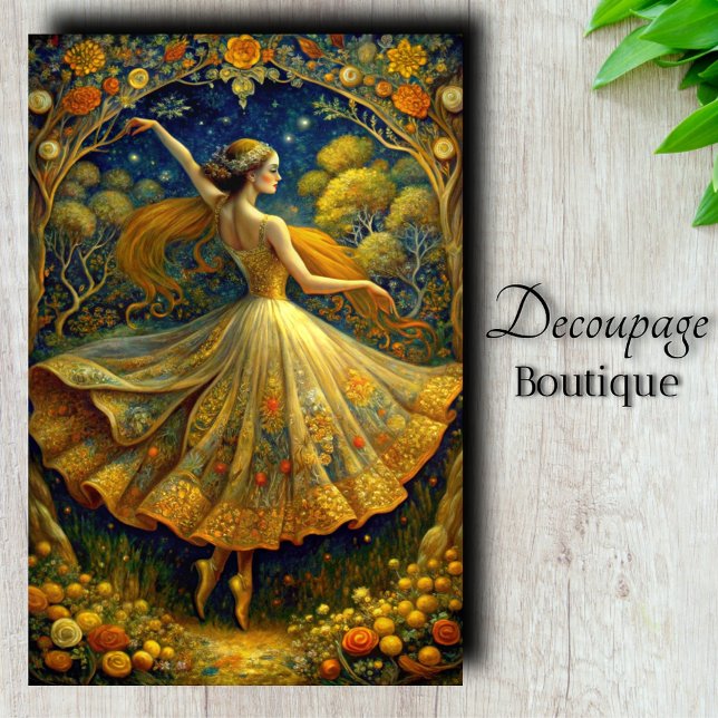 Dance Magic Decoupage Tissue Paper (Dance Magic Decoupage Tissue Paper)