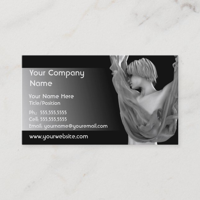 Dance/Modelling Business Card (Front)